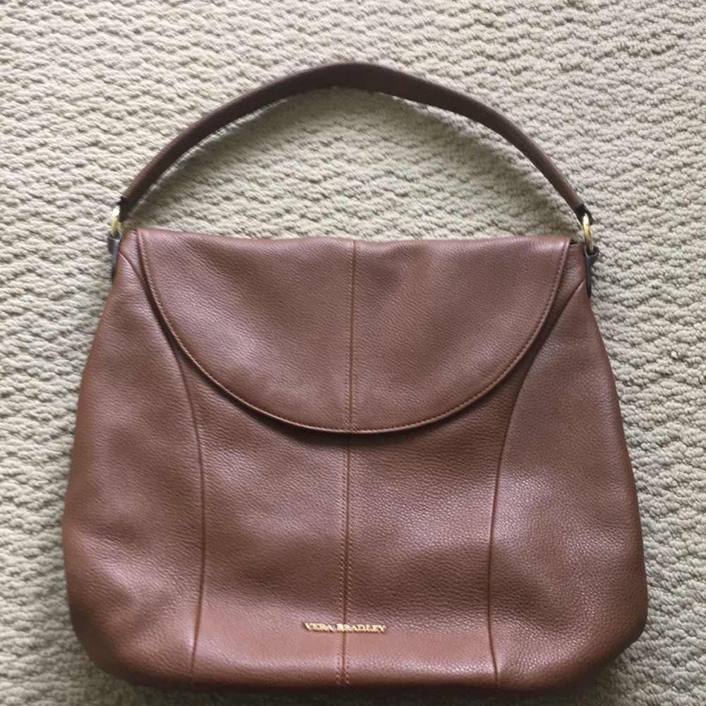 EUC Leather Vera Bradley Hobo Handbag 👜 LOVELY